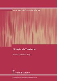 Produktbild: Liturgie als Theologie