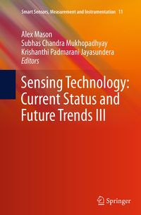 Produktbild: Sensing Technology: Current Status and Future Trends III