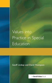 Produktbild: Values into Practice in Special Education