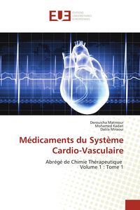 Produktbild: M&eacute;dicaments du Syst&egrave;me Cardio-Vasculaire