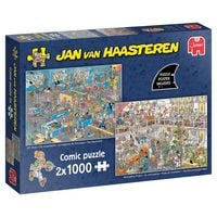 Produktbild: Jan van Haasteren - Das Renovierungsprojekt & Der Baumarkt (2x1000 Teile)