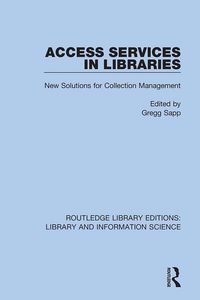 Produktbild: Access Services in Libraries