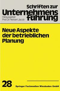 Produktbild: Neue Aspekte der betrieblichen Planung