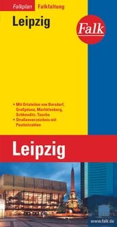Produktbild: Falk Stadtplan Falkfaltung Leipzig 1:22.500
