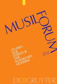Produktbild: Musil-Forum / 2007/2008