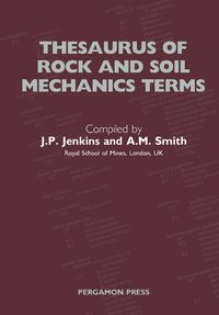 Produktbild: Thesaurus of Rock and Soil Mechanics Terms
