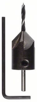 Produktbild: Bosch Accessories 2608595345 Holz-Spiralbohrer 3mm Zylinderschaft 1St.