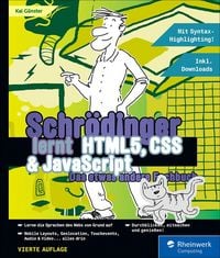 Produktbild: Schr&ouml;dinger lernt HTML5, CSS und JavaScript