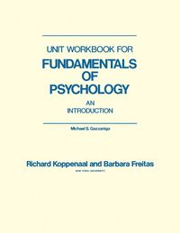 Produktbild: Unit Workbook for Fundamentals of Psychology