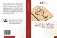 Produktbild: La LXX Et Le Tg D'&eacute;sa&iuml;e, Mod&egrave;les D'interpr&eacute;tation Et De Traduction