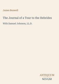 Produktbild: The Journal of a Tour to the Hebrides