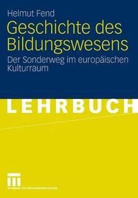 Produktbild: Geschichte des Bildungswesens