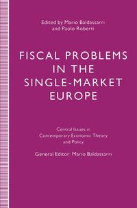 Produktbild: Fiscal Problems in the Single-Market Europe