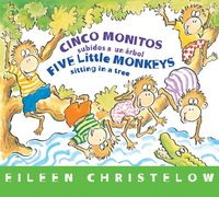 Produktbild: Christelow, E: Five Little Monkeys Sitting in a Tree/Cinco M