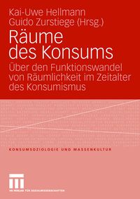 Produktbild: R&auml;ume des Konsums