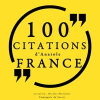 Produktbild: 100 citations d'Anatole France