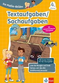 Produktbild: Die Mathe-Helden Textaufgaben / Sachaufgaben 4. Klasse