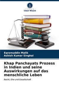 Produktbild: Khap Panchayats Prozess in Indien und seine Auswirkungen auf das menschliche Leben