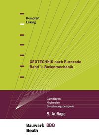 Bild vom Artikel Geotechnik nach Eurocode Band 1: Bodenmechanik vom Autor Hans-Georg Kempfert