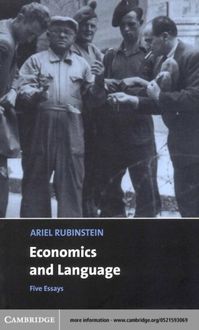 Produktbild: Economics and Language