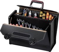 Produktbild: Werkzeugtasche TOP-LINE Plus CP-7 B420xT185xH315mm 24l Rindsleder PARAT