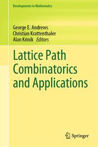Produktbild: Lattice Path Combinatorics and Applications