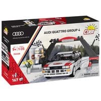 Produktbild: COBI 24666 - Audi Quattro Group 4 (1981), Bausatz 1:35, 167+1 Klemmbausteine