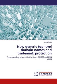 Produktbild: New generic top-level domain names and trademark protection