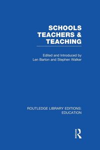 Produktbild: Schools, Teachers and Teaching (RLE Edu N)