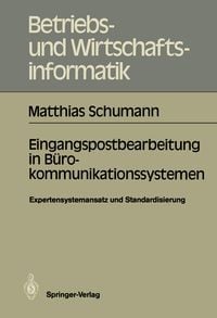 Produktbild: Eingangspostbearbeitung in B&uuml;rokommunikationssystemen