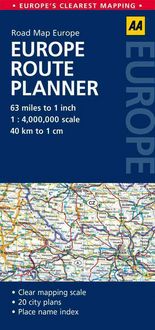 Produktbild: Road Map Europe Route Planner