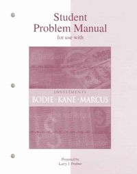 Produktbild: Student Problem Manual to Accompany Investments