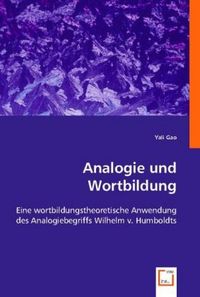 Produktbild: Yali Gao: Analogie und Wortbildung