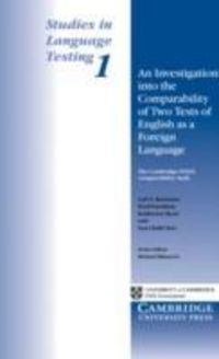 Produktbild: Lyle F. Bachman, B: An Investigation into the Comparability