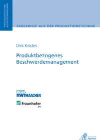Produktbild: Produktbezogenes Beschwerdemanagement