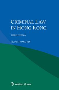 Produktbild: Criminal Law in Hong Kong