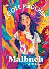 Produktbild: Coole M&auml;dchen Malbuch