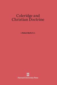 Produktbild: Coleridge and Christian Doctrine
