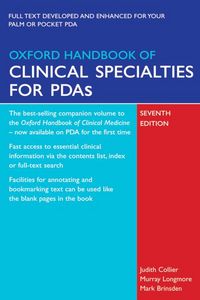 Produktbild: Oxford Handbook of Clinical Specialties for Pdas