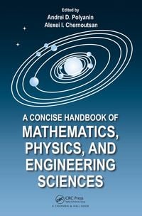 Produktbild: A Concise Handbook of Mathematics, Physics, and Engineering Sciences