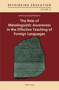 Produktbild: The Role of Metalinguistic Awareness in the Effective Teaching of Foreign Languages