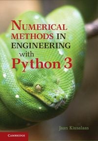 Produktbild: Numerical Methods in Engineering with Python 3