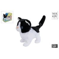 Produktbild: Laufkatze schwarz/wei&szlig; 14,5cm