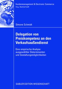 Produktbild: Delegation von Preiskompetenz an den Verkaufsau&szlig;endienst