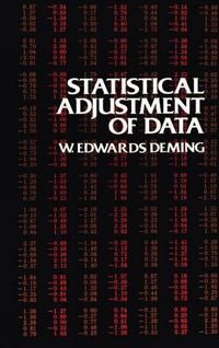 Produktbild: Statistical Adjustment Of Data
