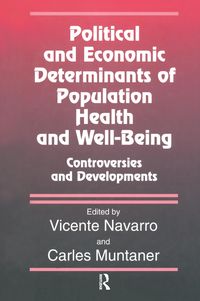Produktbild: Political And Economic Determinants of Population Health and Well-Being: