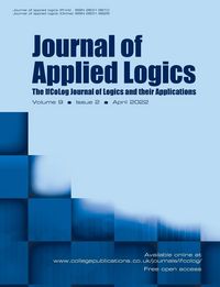 Produktbild: Journal of Applied Logics. The IfCoLog Journal of Logics and their Applications, Volume 9, Issue 2, April 2022