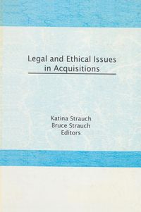 Produktbild: Legal and Ethical Issues in Acquisitions