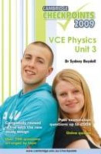Produktbild: Boydell, S: Cambridge Checkpoints VCE Physics Unit 3 2009