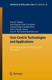 Produktbild: User-Centric Technologies and Applications